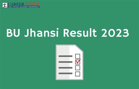 BU Jhansi Result 2023 Out for BA 1st and 4th .